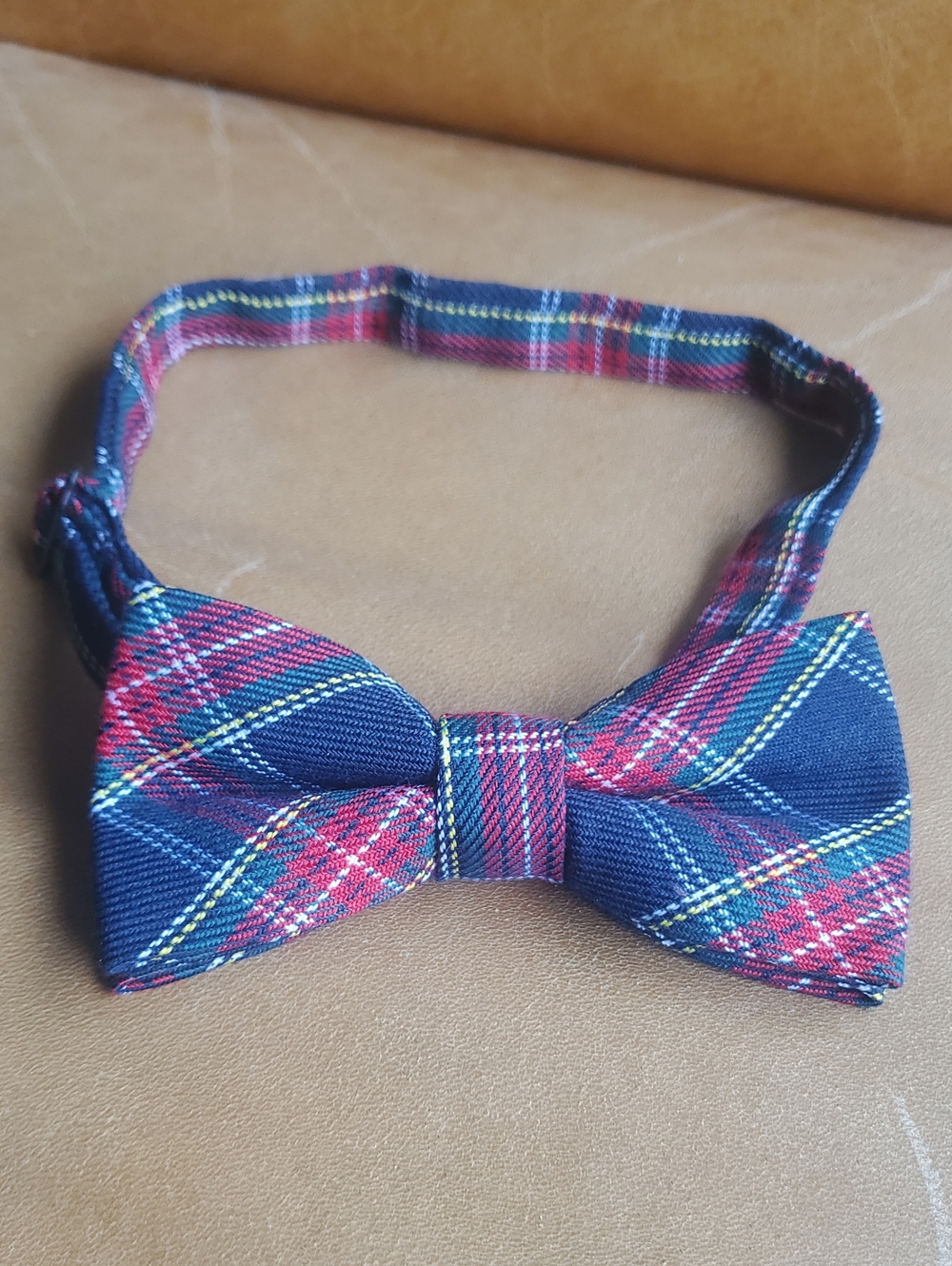 Plaid Bow Tie